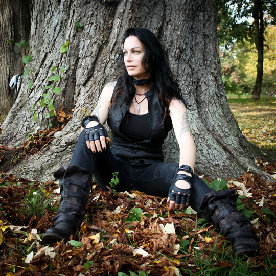 Denise Hollstein im Wittelsbacher Park